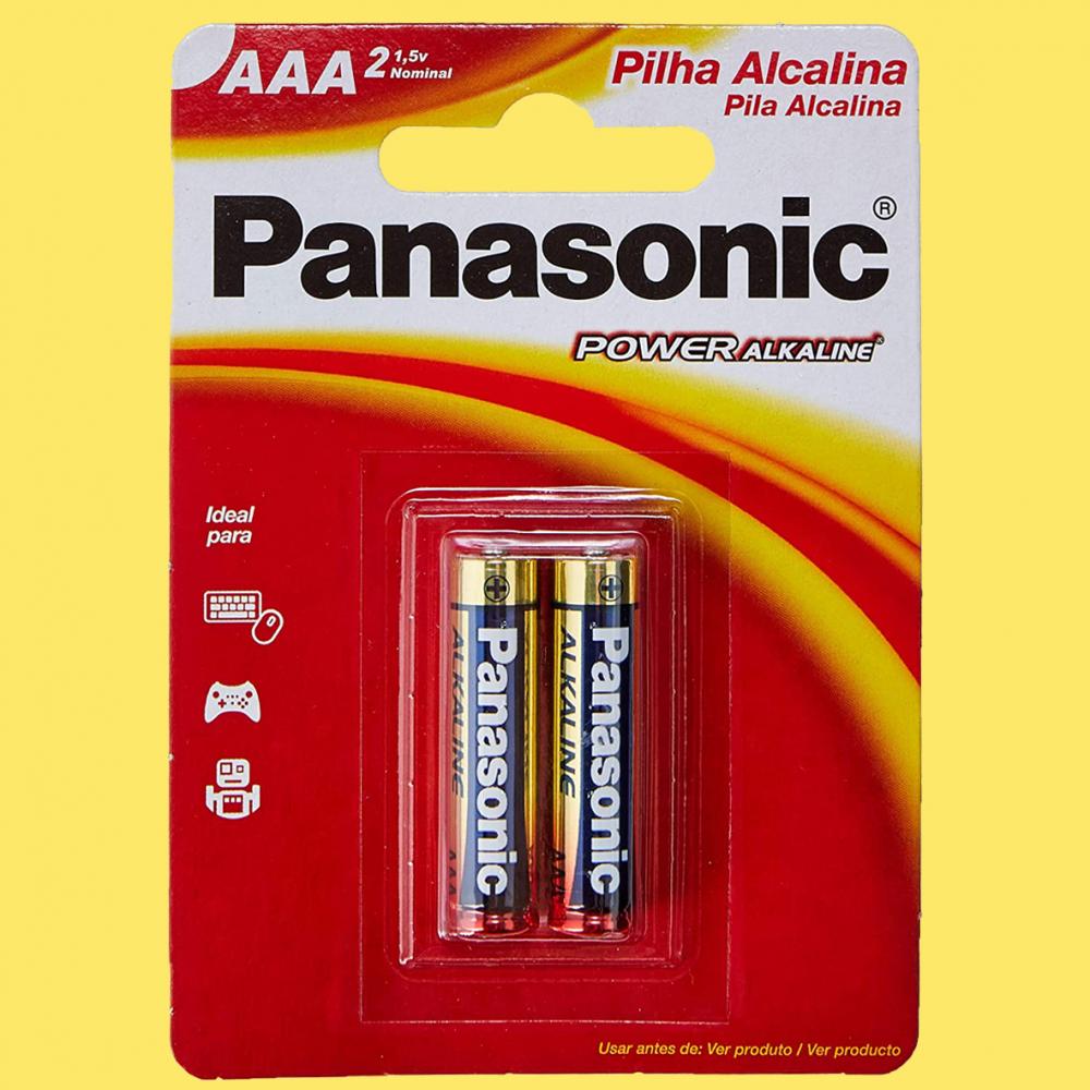 Personalizar Pilha Alcalina Panasonic AA2